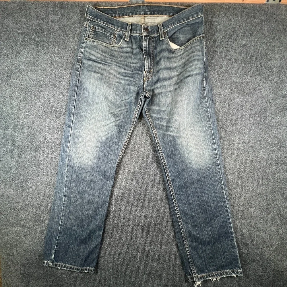 Levi's 559 Jeans Men 36x29 (Tag 34x30) Blue Range Denim 100% Cotton Straight Leg